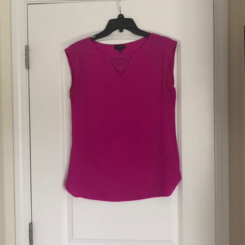 The Limited Hot Pink Blouse